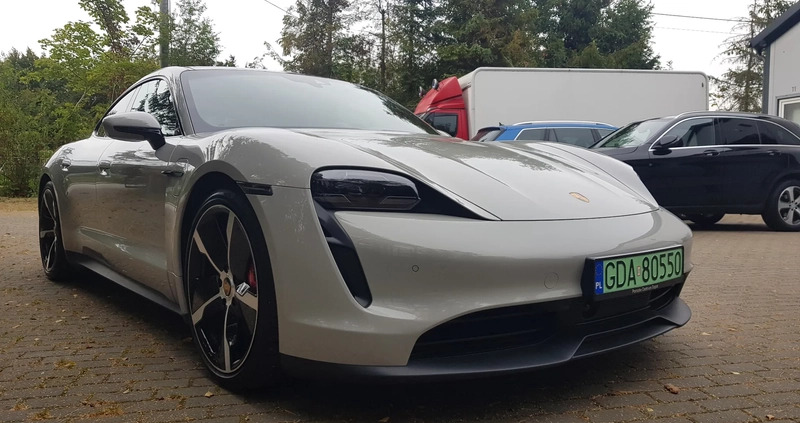 Porsche Taycan cena 469000 przebieg: 7000, rok produkcji 2022 z Pułtusk małe 466